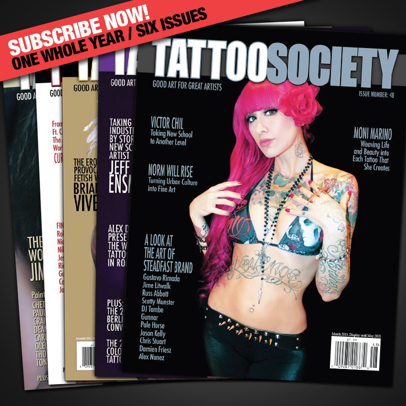 Tattoo Magazines Weve Been In  Adorned Tattoo